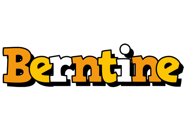 Berntine cartoon logo