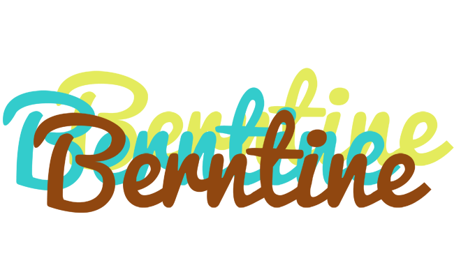 Berntine cupcake logo