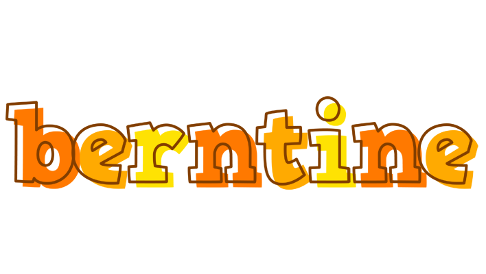Berntine desert logo