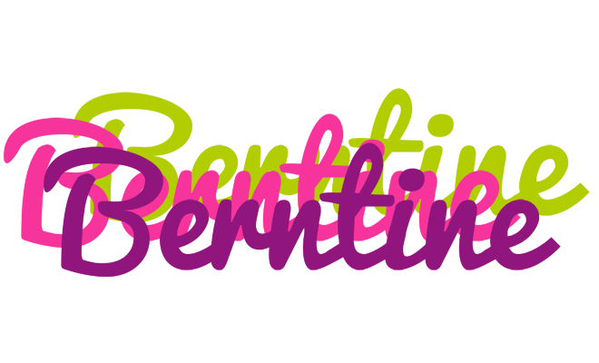 Berntine flowers logo