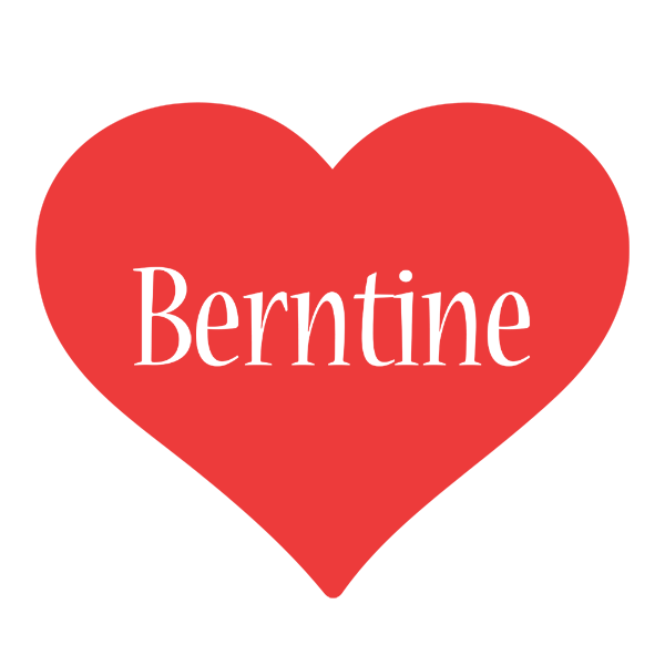 Berntine love logo