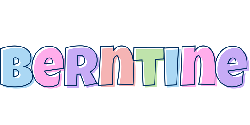 Berntine pastel logo