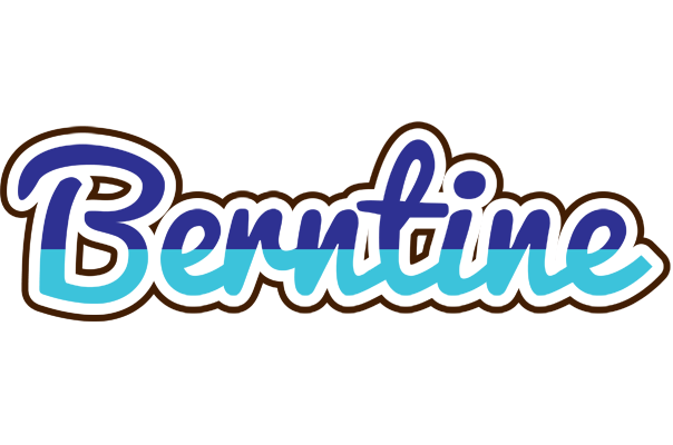 Berntine raining logo