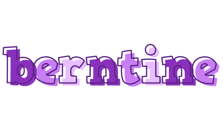 Berntine sensual logo