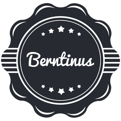 Berntinus badge logo
