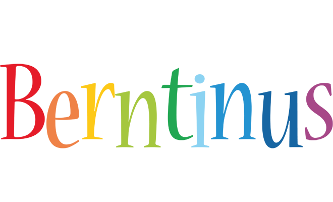 Berntinus birthday logo