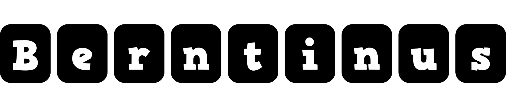 Berntinus box logo