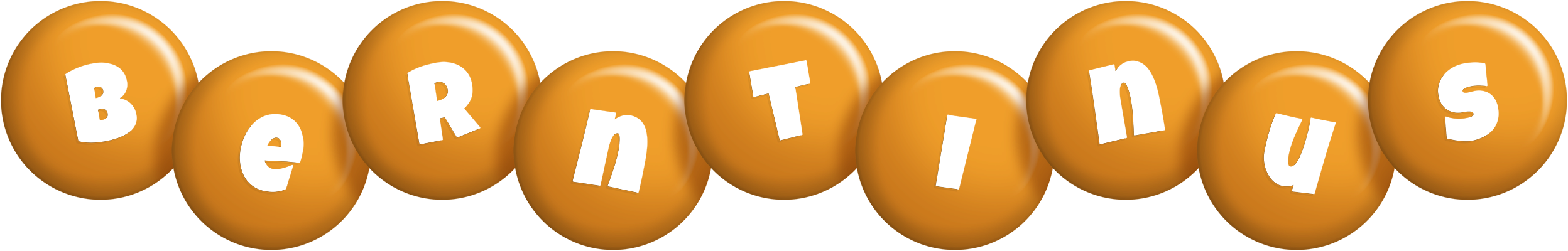 Berntinus candy-orange logo