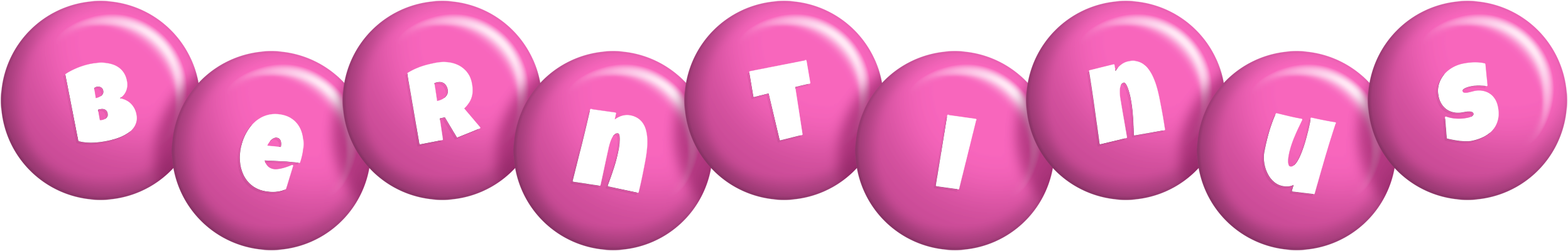 Berntinus candy-pink logo