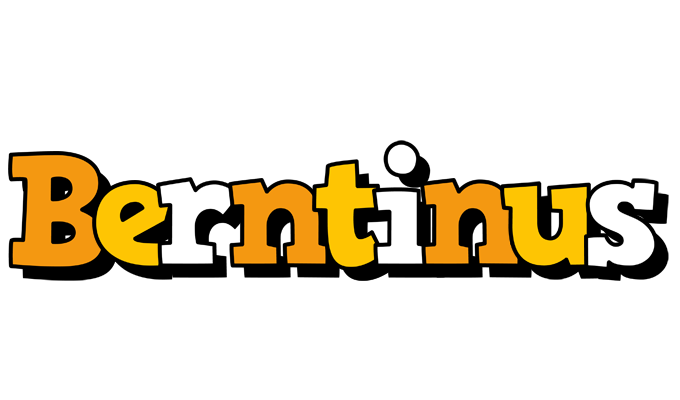 Berntinus cartoon logo