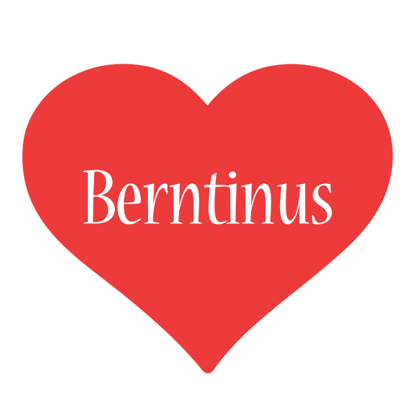 Berntinus love logo