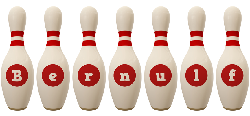 Bernulf bowling-pin logo