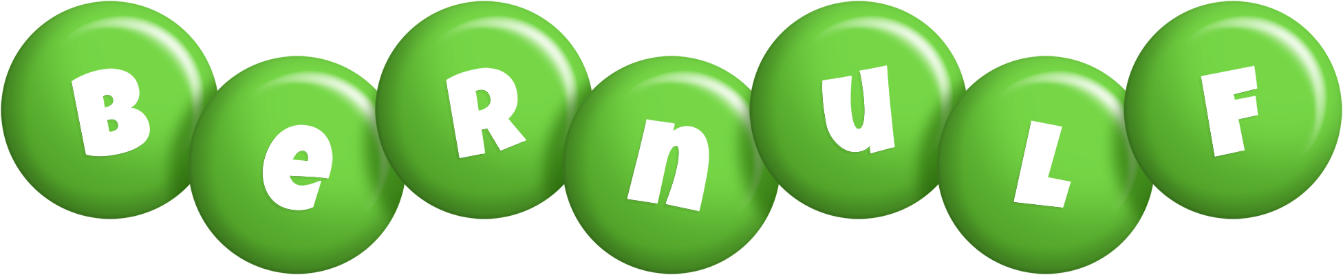 Bernulf candy-green logo