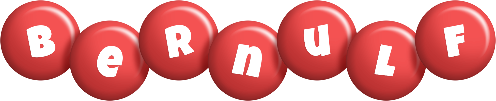 Bernulf candy-red logo