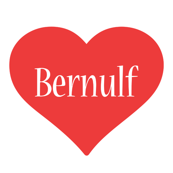 Bernulf love logo