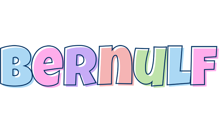 Bernulf pastel logo