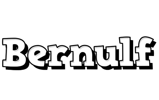 Bernulf snowing logo