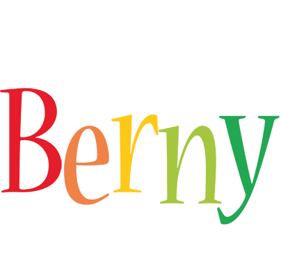 Berny birthday logo