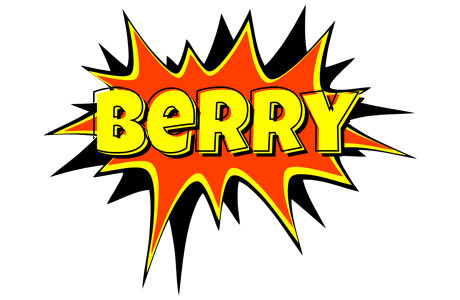 Berry bazinga logo