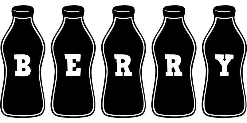Berry bottle logo