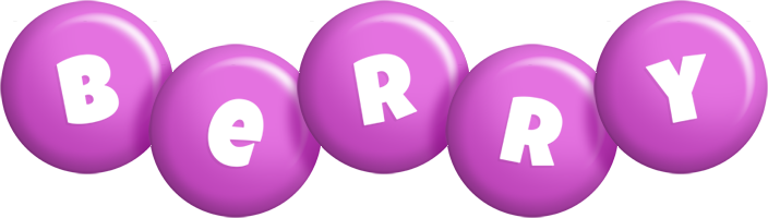 Berry candy-purple logo