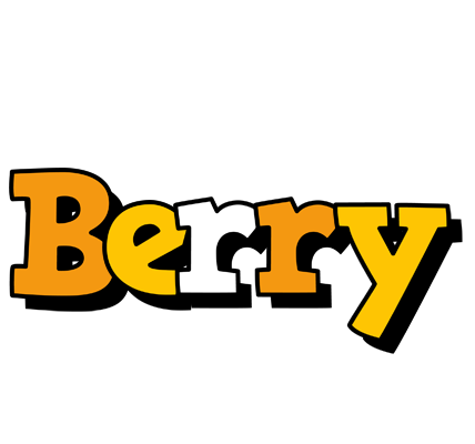 Berry cartoon logo