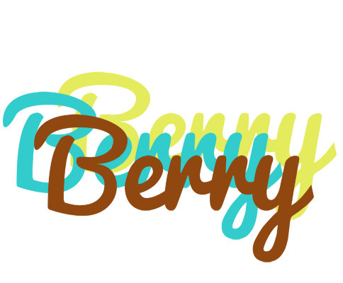 Berry cupcake logo
