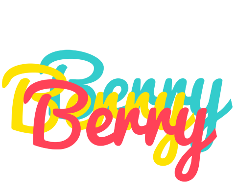 Berry disco logo