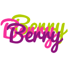 Berry flowers logo