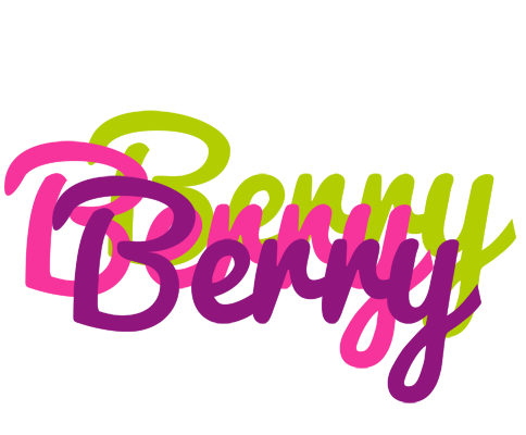 Berry flowers logo