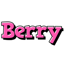 Berry girlish logo