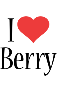Berry i-love logo