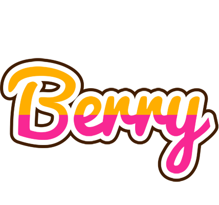 Berry smoothie logo
