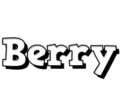 Berry snowing logo