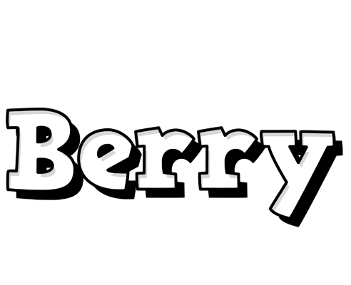 Berry snowing logo