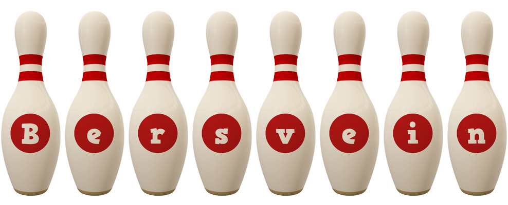 Bersvein bowling-pin logo