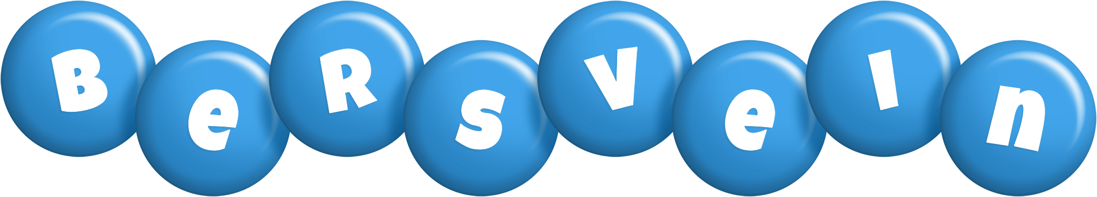 Bersvein candy-blue logo
