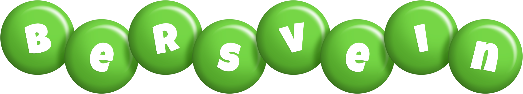 Bersvein candy-green logo