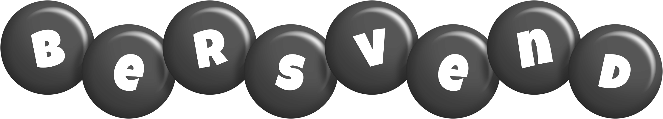Bersvend candy-black logo