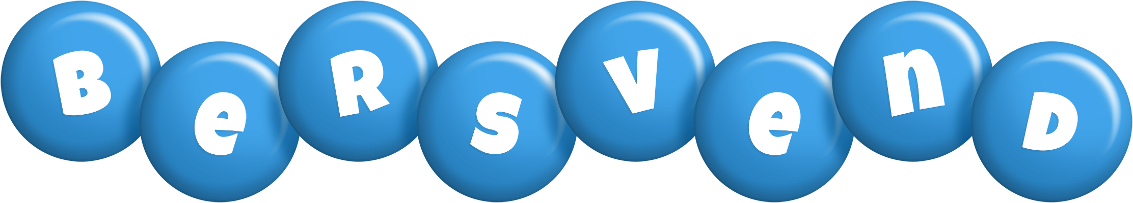 Bersvend candy-blue logo