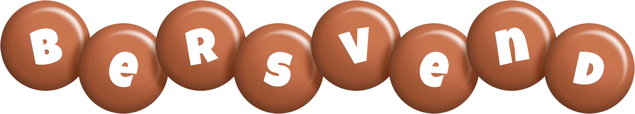 Bersvend candy-brown logo