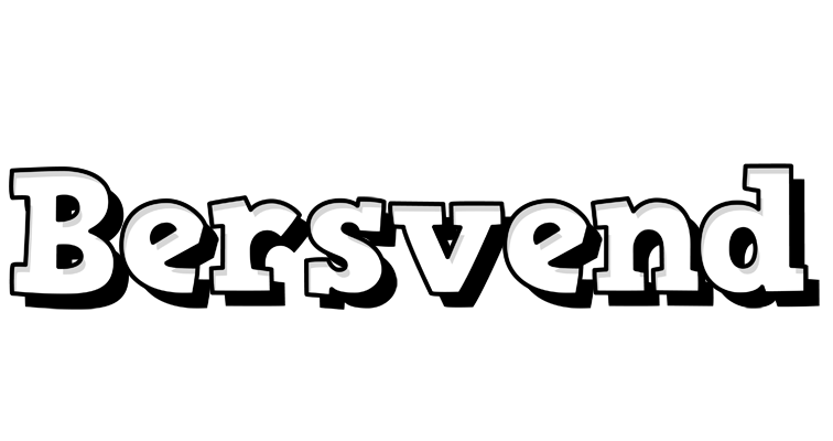 Bersvend snowing logo