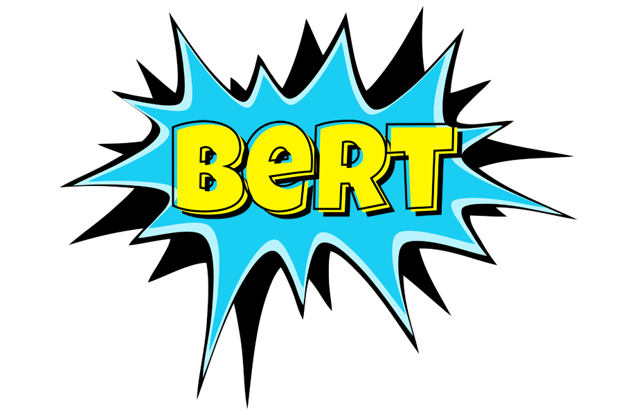 Bert amazing logo