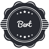 Bert badge logo