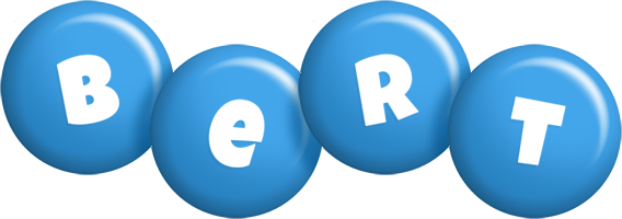 Bert candy-blue logo