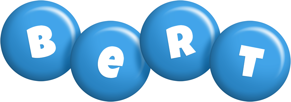Bert candy-blue logo