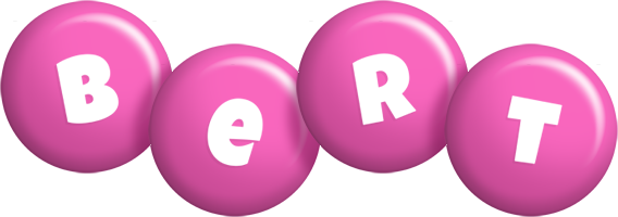 Bert candy-pink logo