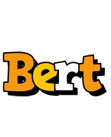 Bert cartoon logo