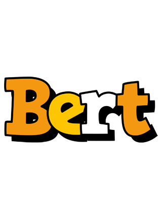 Bert cartoon logo