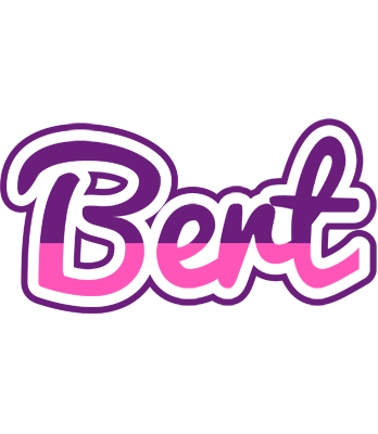 Bert cheerful logo